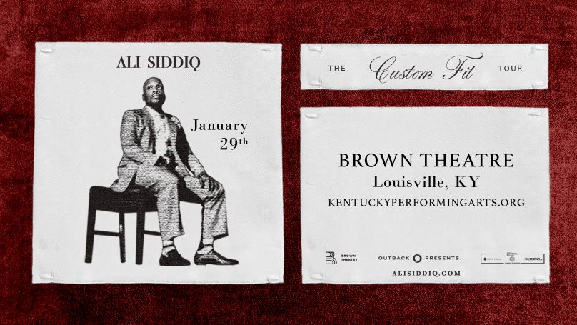 Ali Siddiq: The Custom Fit Tour