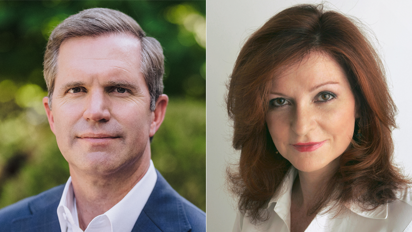 Kentucky Governor Andy Beshear with New York Times Columnist Maureen Dowd - Go and Do Likewise: How We Heal a Broken Country